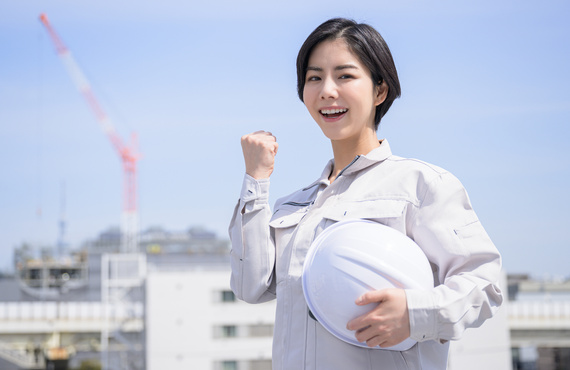 建設現場を未経験な女性も安心して活躍できる職場環境の提供 | 熊本で建設の求人なら一緒に成長できる勇輝工業